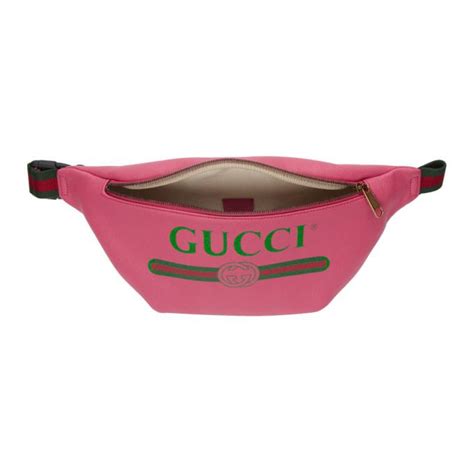 gucci neon pink fanny pack|Gucci fanny pack price.